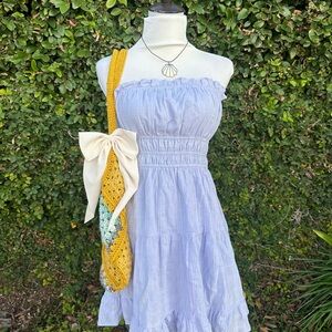 ✨2000’s styled ruffle sun dress